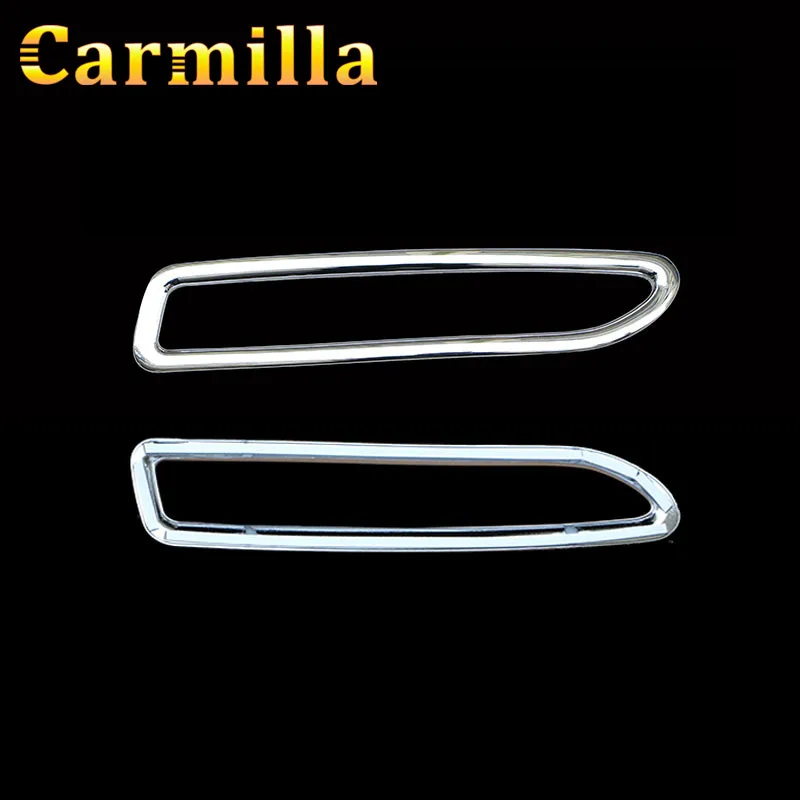 Автомобильные хромированные задние противотуманные фары Carmilla наклейки на для