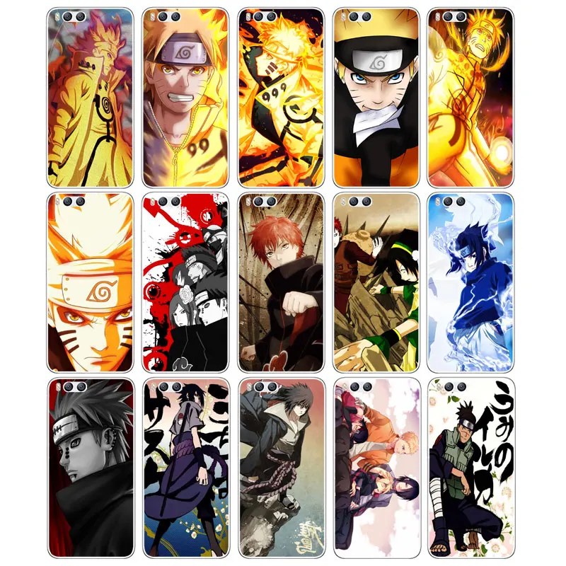 DREAMFOX M299 Generation Of Naruto Soft TPU Silicone Case Cover For Xiaomi Mi Note 2 3 4 5 6 8 SE M5 4C 4S 5C 5S 5X 6X A1 Plus |