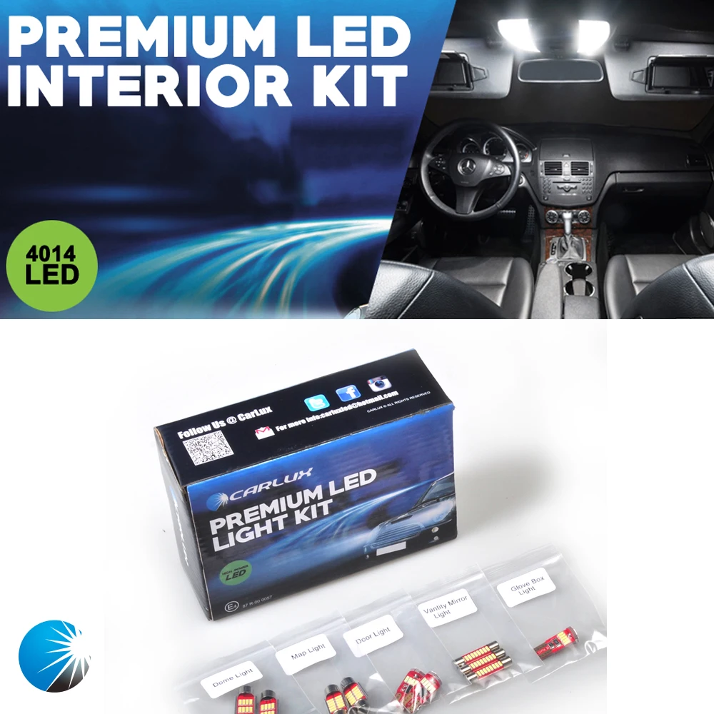 17PCS White Premium LED Interior Map Light Kit + License Plate for Volkswagen GTI Mk5 2006-2009 | Автомобили и мотоциклы
