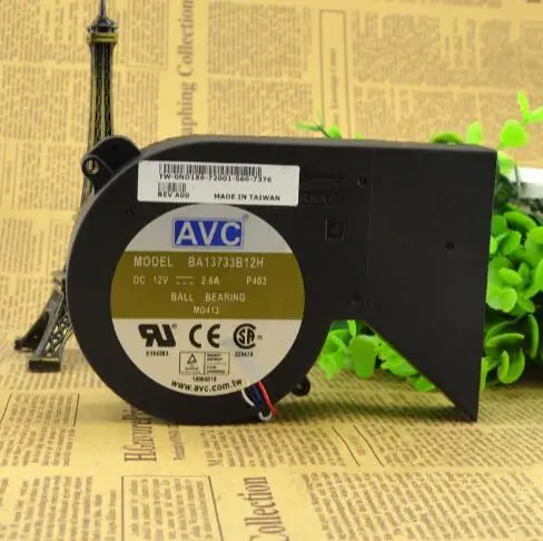 Натуральная AVC BA13733B12H P403 DC 12V 2.60A (5 вытащить шпильку 4 провода) вентилятор