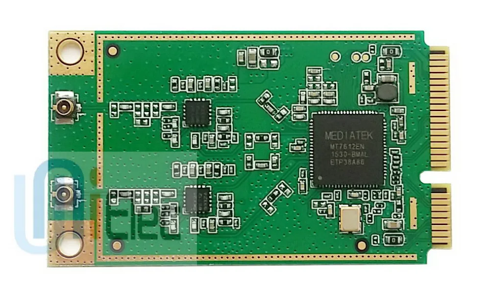 MTK MT7612 2x2 21dbm 5 ГГц 802.11ac/n/a 867 Мбит/с MT7612E MiniPCIE поддержка omnipeek NIC печатная плата PCBA ODM OEM