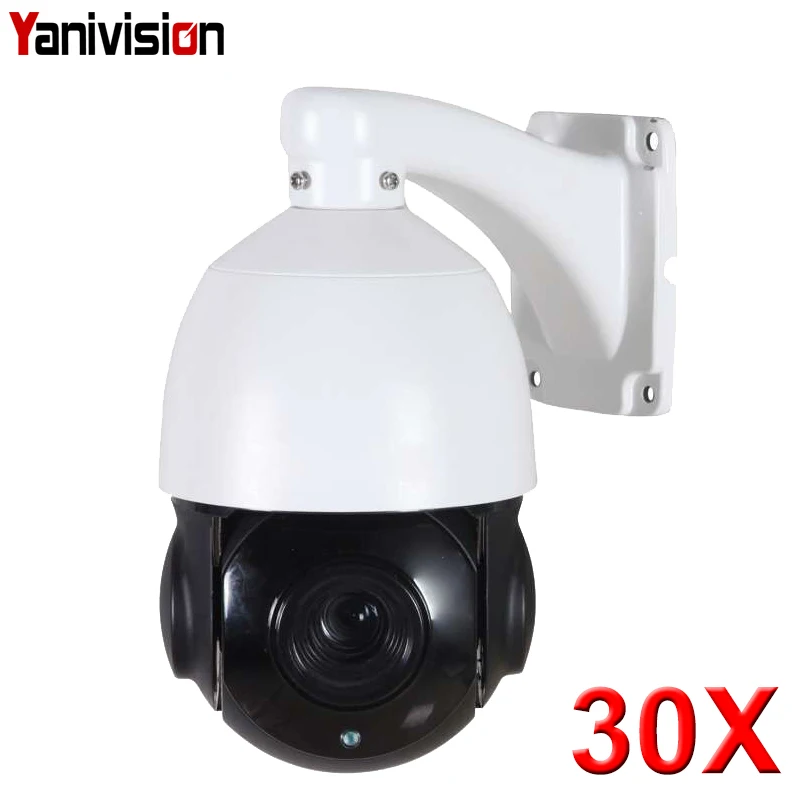 Инжектор POE 5MP 4MP 1080 P открытый IP Камера PTZ 30X зум Влагоустойчивая камера с позиционированием Скорость купол Камера H.265 ИК 80 м P2P видеонаблюдения Камера IP Onvif