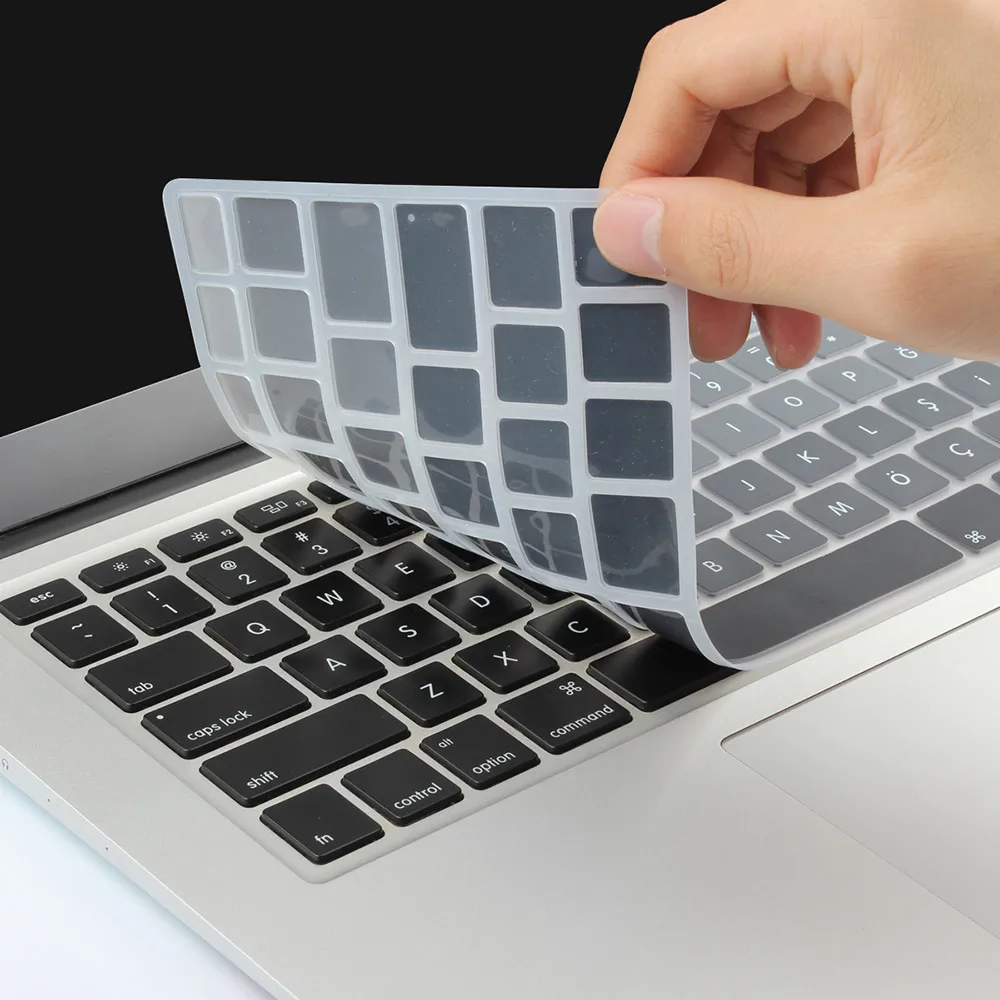 Для Apple Macbook Pro Air 13 15 стандарта ЕС, США, Великобритании турецкий мягкий чехол-клавиатура для Macbook 13,3 15,4 дюймов A1466 A1502 клавиатура протектор