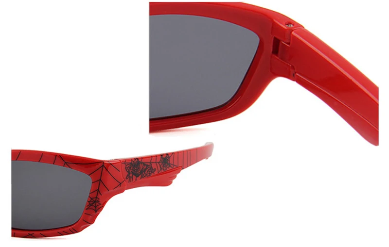 Oculos Infantil Детские поляризованные очки Spiderman мягкие детские очки солнцезащитные очки для ребенка; для крутых мальчишек оттенки г
