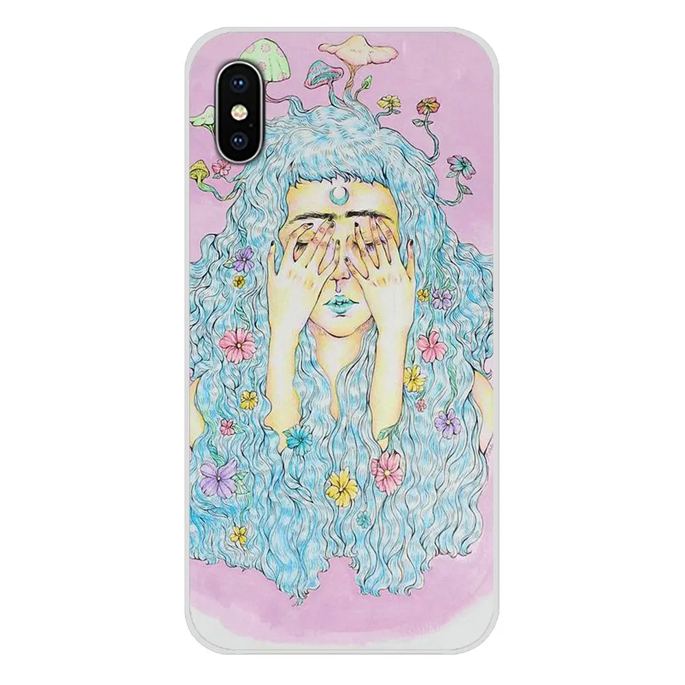 Для LG G3 G4 Mini G5 G6 G7 Q6 Q7 Q8 Q9 V10 V20 V30 X Power 2 3 K10 K4 K8 2017 psychedelic art аксессуары чехлы для