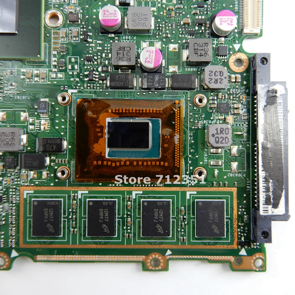 X202E 847 Процессор 4 Гб Оперативная память Материнская плата ASUS X201E X201EP Q200E S200E