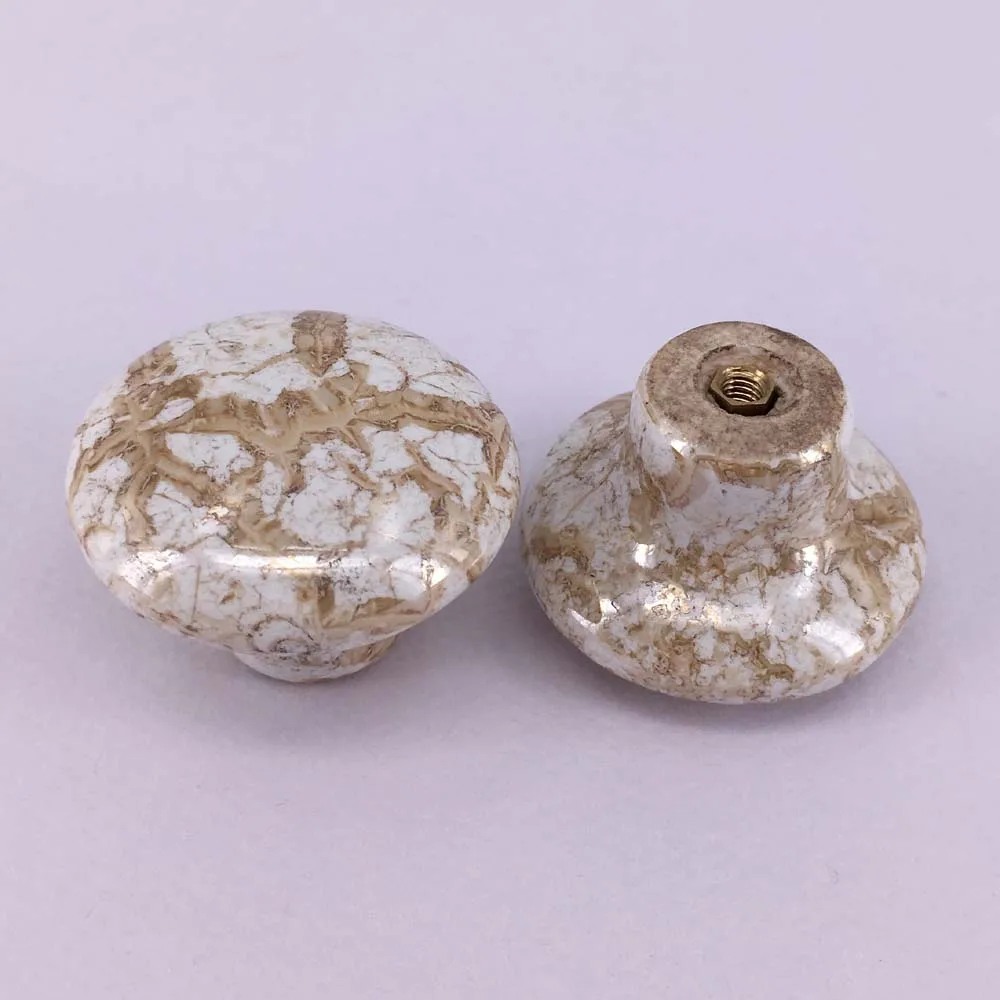 8 шт. Мраморная керамическая ручка для шкафа 38 мм|drawer knobs|cabinet drawer knobsdoor wardrobe |