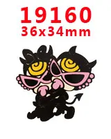 PR-19160 Наборы для творчества Герой мультфильма с плоской задней частью Плоские наклейки 30 штук. PR-18888-19174 - Цвет: PR-19160