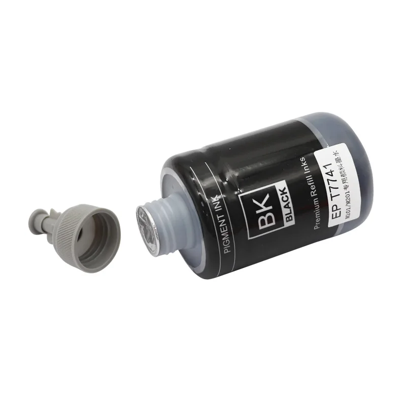 2 бутылки пигментные чернила для заправки T7741 7741 140 мл Epson рабочей силы M100 M101 M105 M200