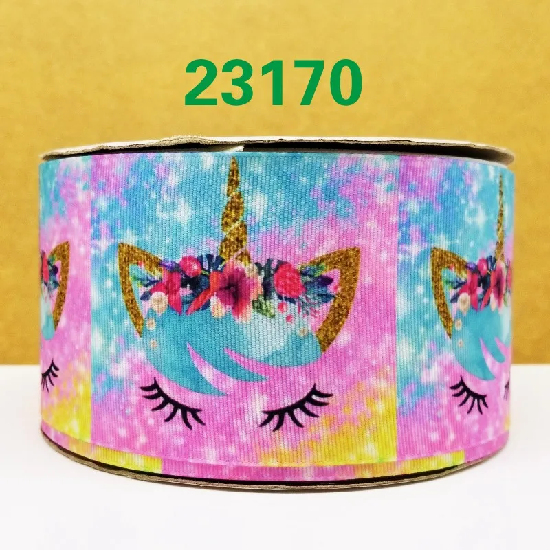 50 ярдов мультфильм напечатанный grosgrain ленты 23205
