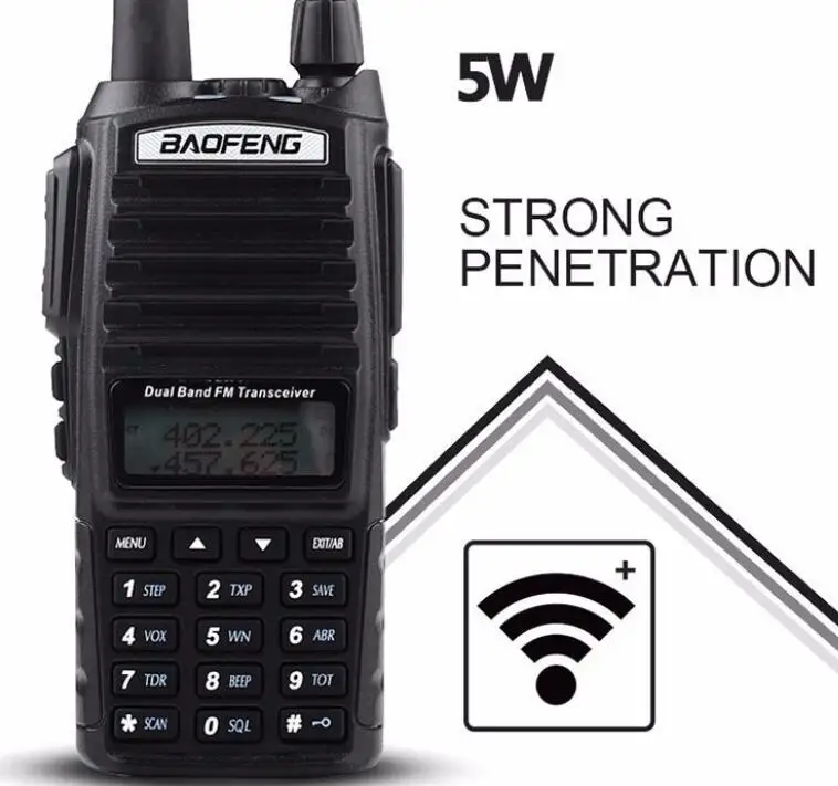 3 шт. портативная рация пара UV 82 Портативный радио сканер для с подкладкой