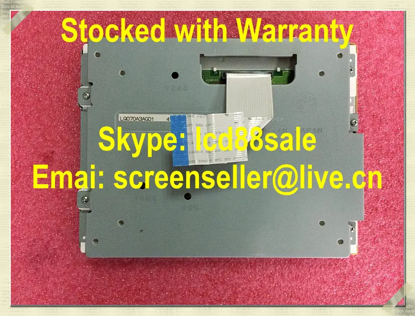 best price and quality original  LQ070A3AG01   industrial LCD Display