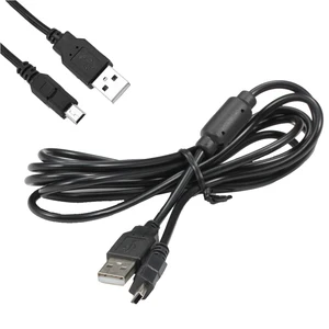1,8 м 1 шт. USB зарядный кабель для ps3 для Sony Playstation PS3 ручка беспроводной контроллер с магнитным кольцом черный кабель для геймпада