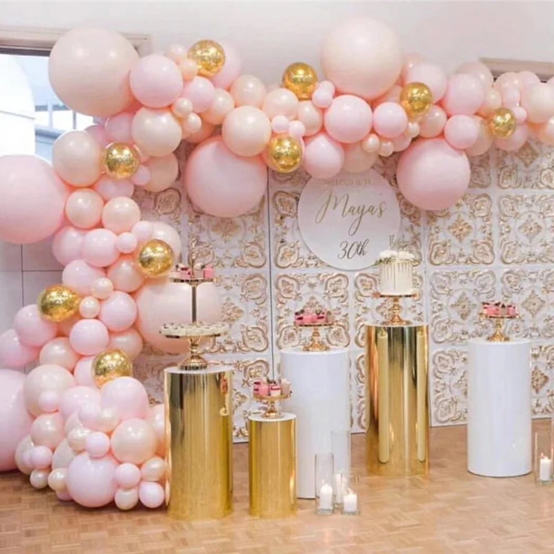 

wedding favors display table cylinder Pillar stand gold metal tall cake stand silver cake tray flower dessert crafts metal rack