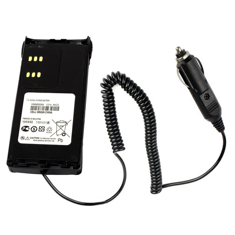 

Новинка автомобильное зарядное устройство Аккумуляторный адаптер для радиостанции HNN9008 GP320 GP328 GP338 GP340 GP360 GP380 GP640 GP680