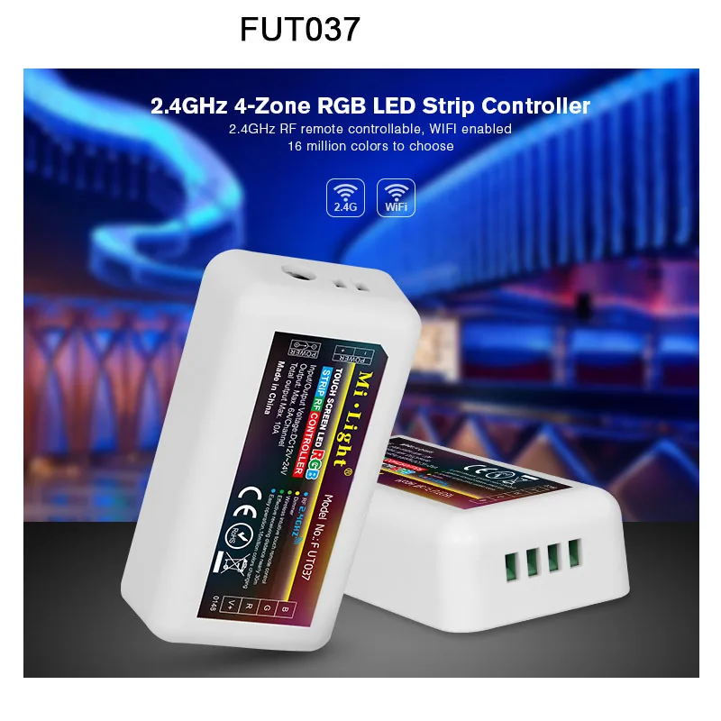 2,4G RF беспроводной Одноцветный диммер CCT RGB RGBW DMX512 RGB+ CCT FUT035 FUT036 FUT037 FUT038 FUT039 FUTD02 контроллер светодиодной ленты