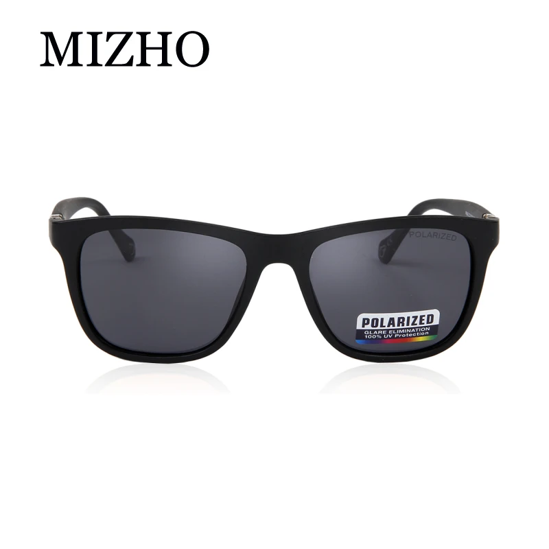 

MIZHO Brand Plastic Retro Square Polarized Sunglasses Men Fashion UV400 Eyewear Traveling Women Sun Glasses Drives Travel Oculos