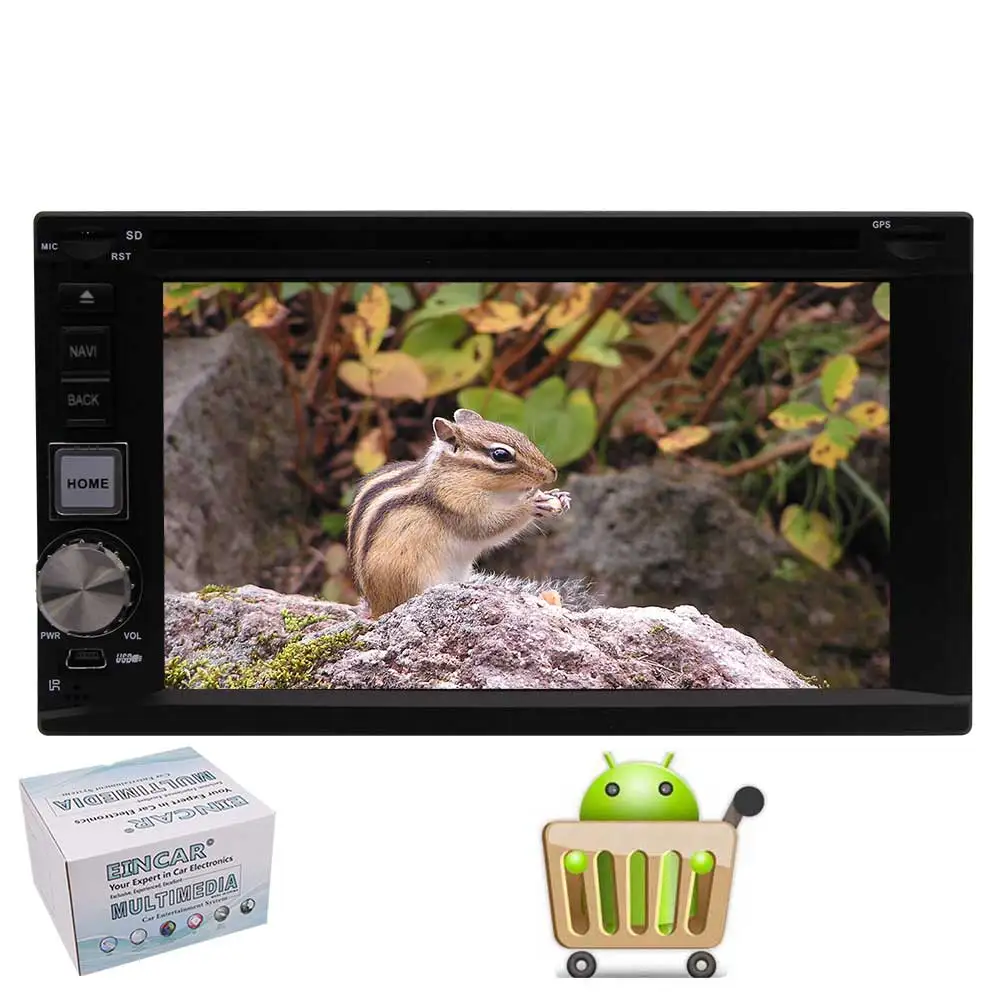 Автомобильный мультимедийный стерео проигрыватель 6 2 дюйма Android 0 GPS навигация