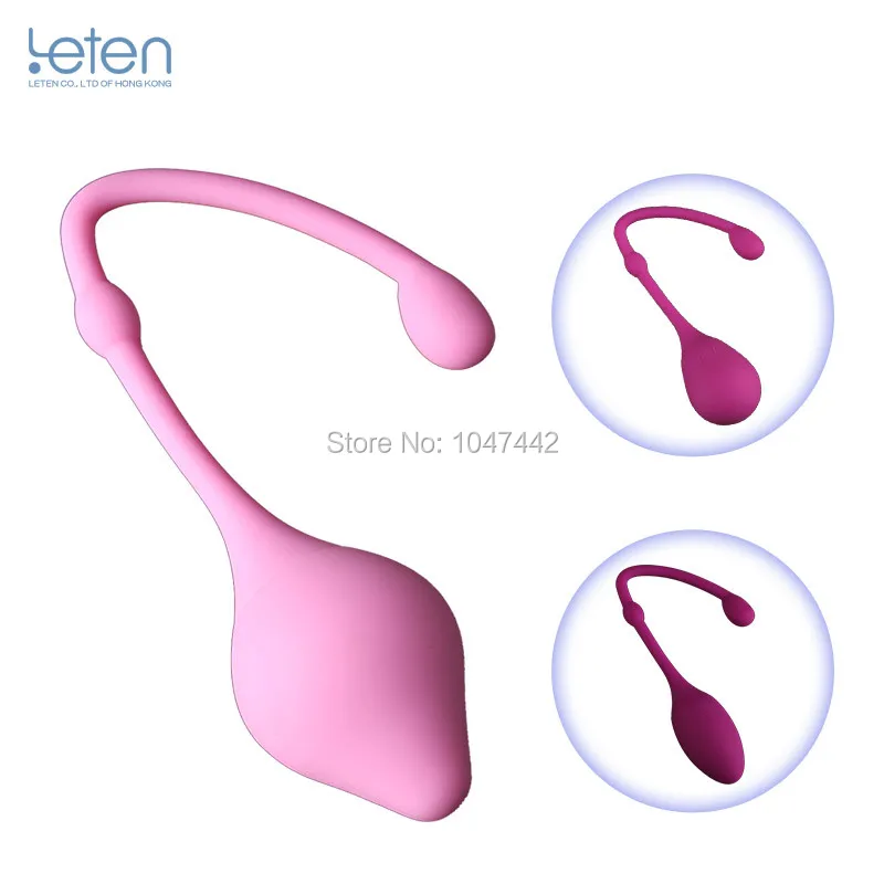 Тренажер для укрепления мышц влагалища Leten шарики Кегеля умные вагинальные