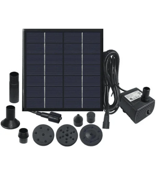 

20PCS Solar Power Fountain Pool Water Pump Garden Plants Sun