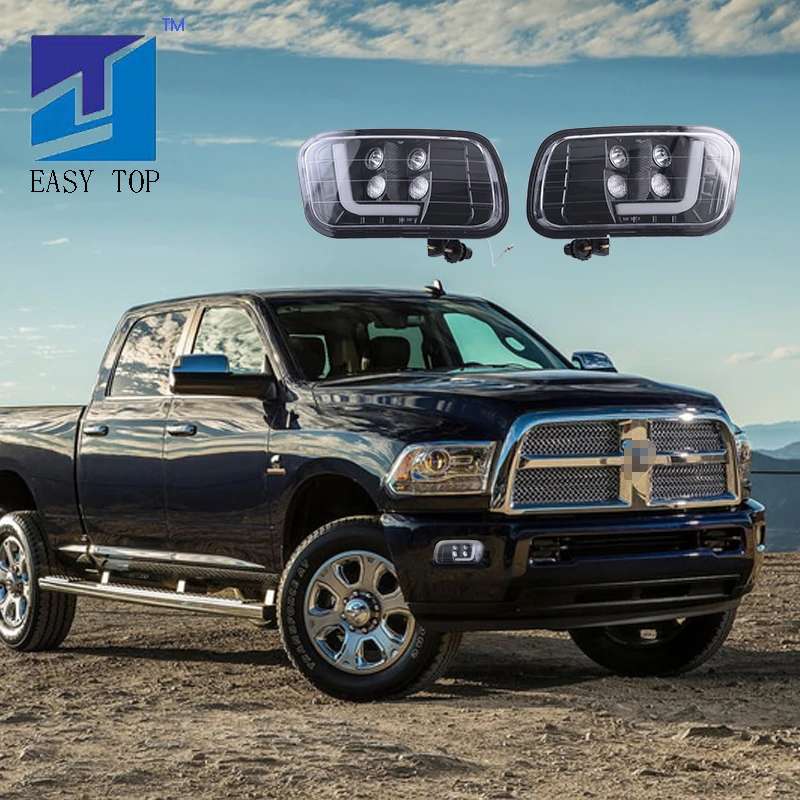 Для 09 12 Dodge Ram 1500/2500/ 3500 дымовые линзы светодиодные противотуманные
