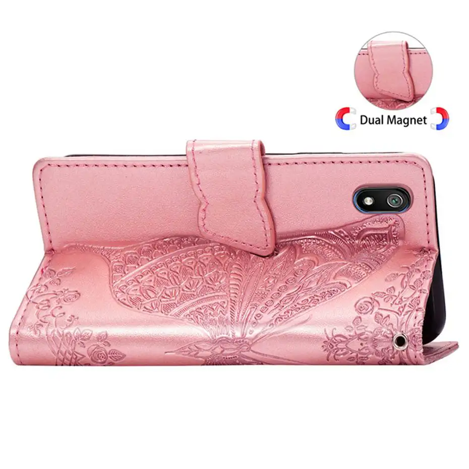 Redmi 7A PU кожаный флип чехол для Xiaomi Redmi 7A кошелек кожаный чехол для телефона Xiaomi Redmi 7A 3D бабочка кошелек Чехол