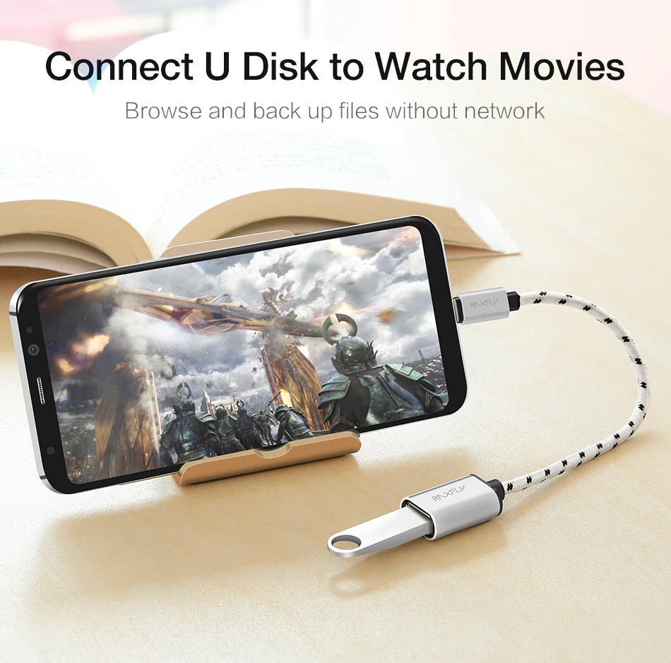 Кабель RAXFLY type-C OTG для samsung S8 S9 Macbook для Nexus 5X6 P USB 3,0 мама к type C папа адаптер для huawei P9 P10 Plus