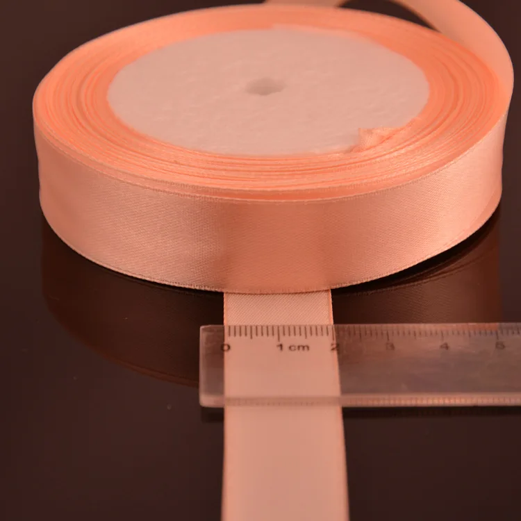 5 рулонов ширина 2 см красивая шелковая атласная лента для украшения свадебной