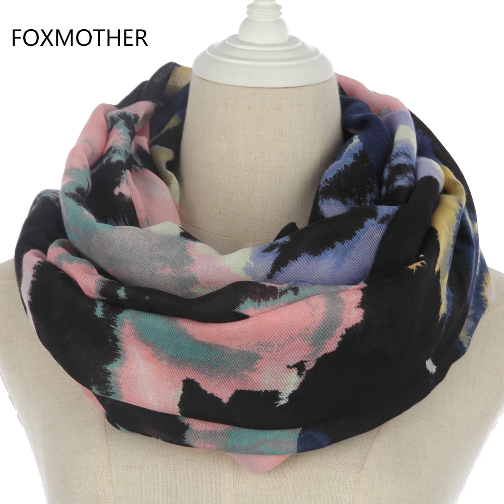FOXMOTHER 2019 новый женский зимний розовый мятный зеленый оранжевый галстук краска