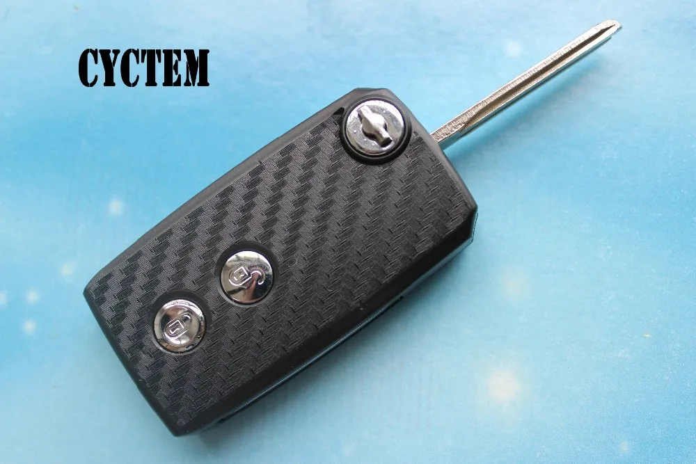 CYCTEM Car Flip Key Shell Fob Case 2 Buttons Modified Folding Remote Cover Fit For Hyundai Elantra | Автомобили и мотоциклы