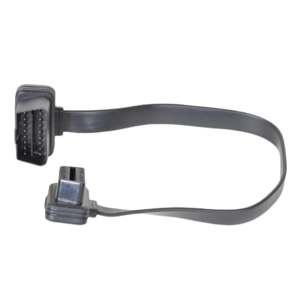 16 Pin ультра плоский низкий профиль мужчин и женщин OBD II 2 удлинитель 30 см/12"
