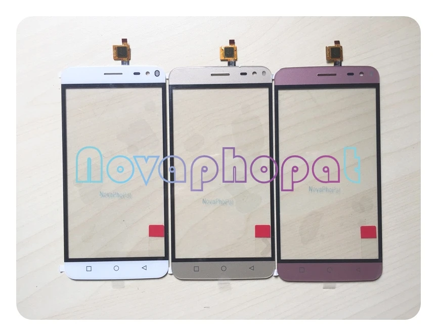 Novaphopat белый/золотой/красный дигитайзер для Bluboo Xfire 2 Xfire2 сенсорный экран