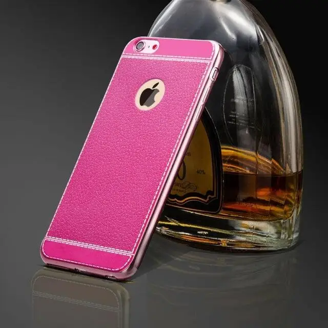 Роскошный чехол из искусственной кожи в полоску для iphone XS Max XR X мягкий ТПУ с