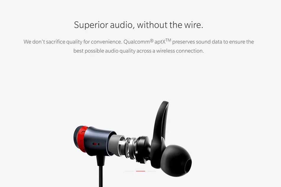 Оригинальные беспроводные наушники Oneplus Bullets, bluetooth-гарнитура AptX с шейным ремешком, музыка для Oneplus 7 Pro 6T