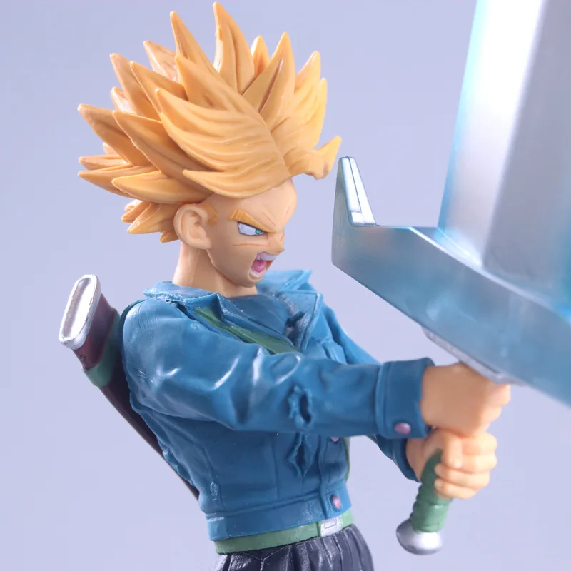 Лидер продаж в стиле аниме Драконий жемчуг зет 36 см Super Saiyan Trunks большой меч ПВХ