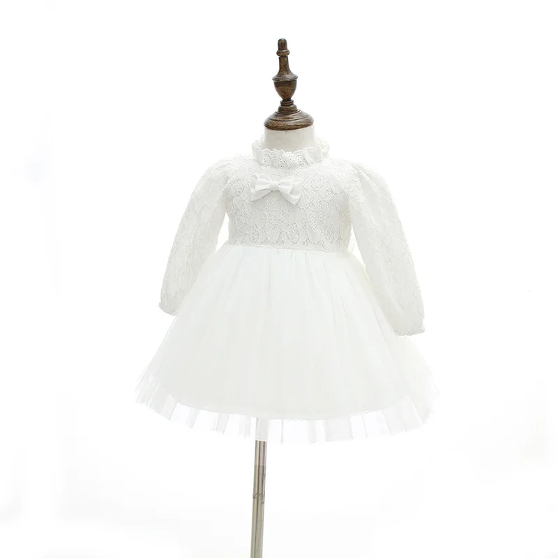Детское кружевное платье с капюшоном длинным рукавом | Детская одежда и обувь