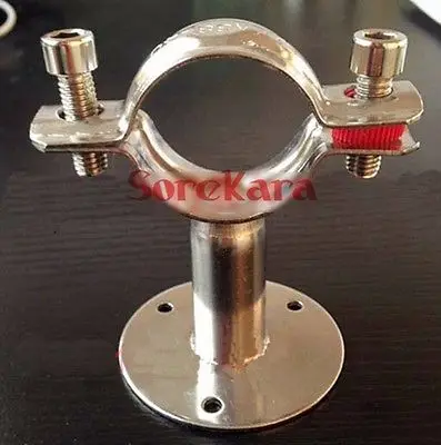 51 мм 2 &quotиз нержавеющей стали зажим Кронштейн с Опорной пластиной длина полюса 50