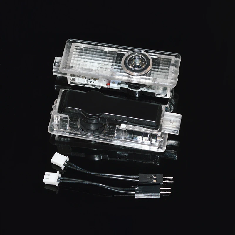 2 х автомобильных дверных фонаря Авто Логотип лампа LED Добро пожаловать лампочка