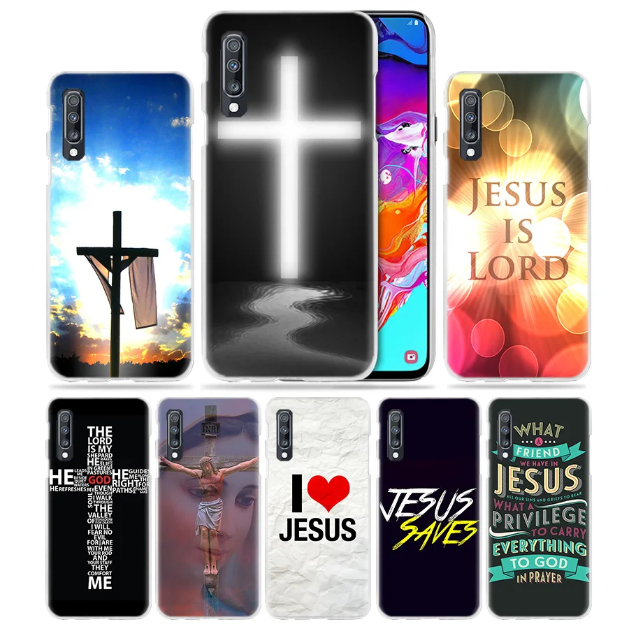 Чехол с изображением Иисуса Христа для Samsung Galaxy A50 A70 A20e A40 A30 A20 A10 A70s A71 A9 A7 2018