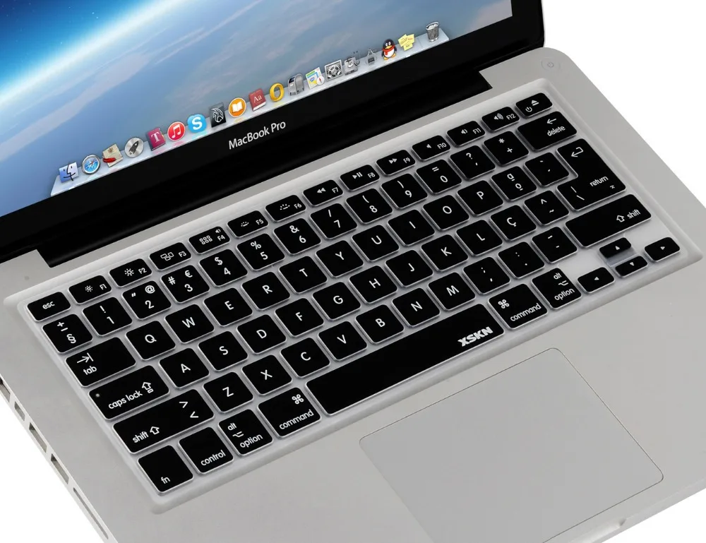 Чехол XSKN с португальской клавиатурой для Macbook Air 13 Pro Retina 15 Ультратонкий