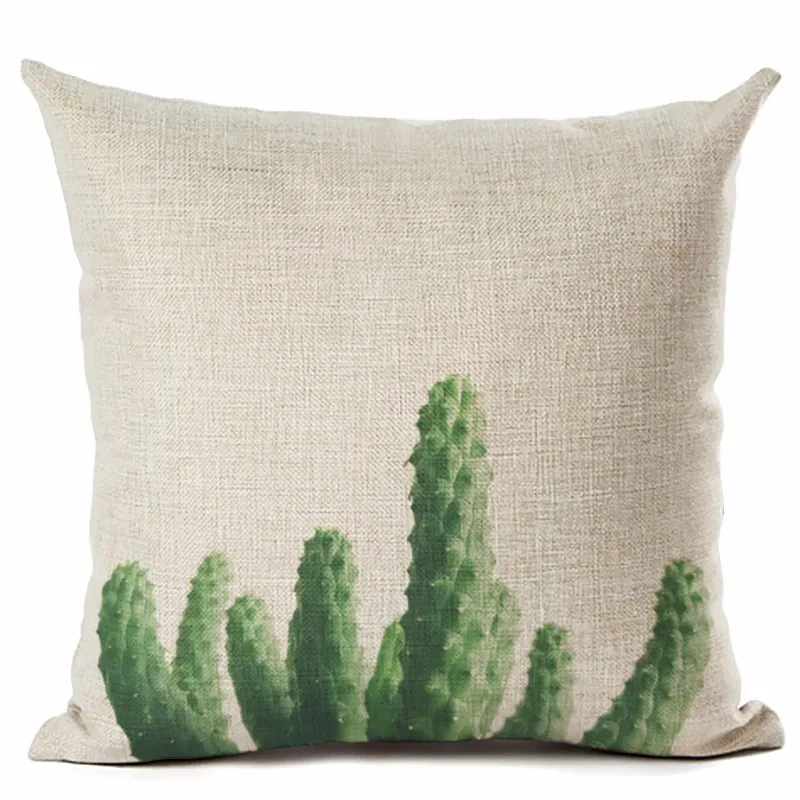 Новое поступление суккулентов Чехлы для подушек декоративные диван Пледы