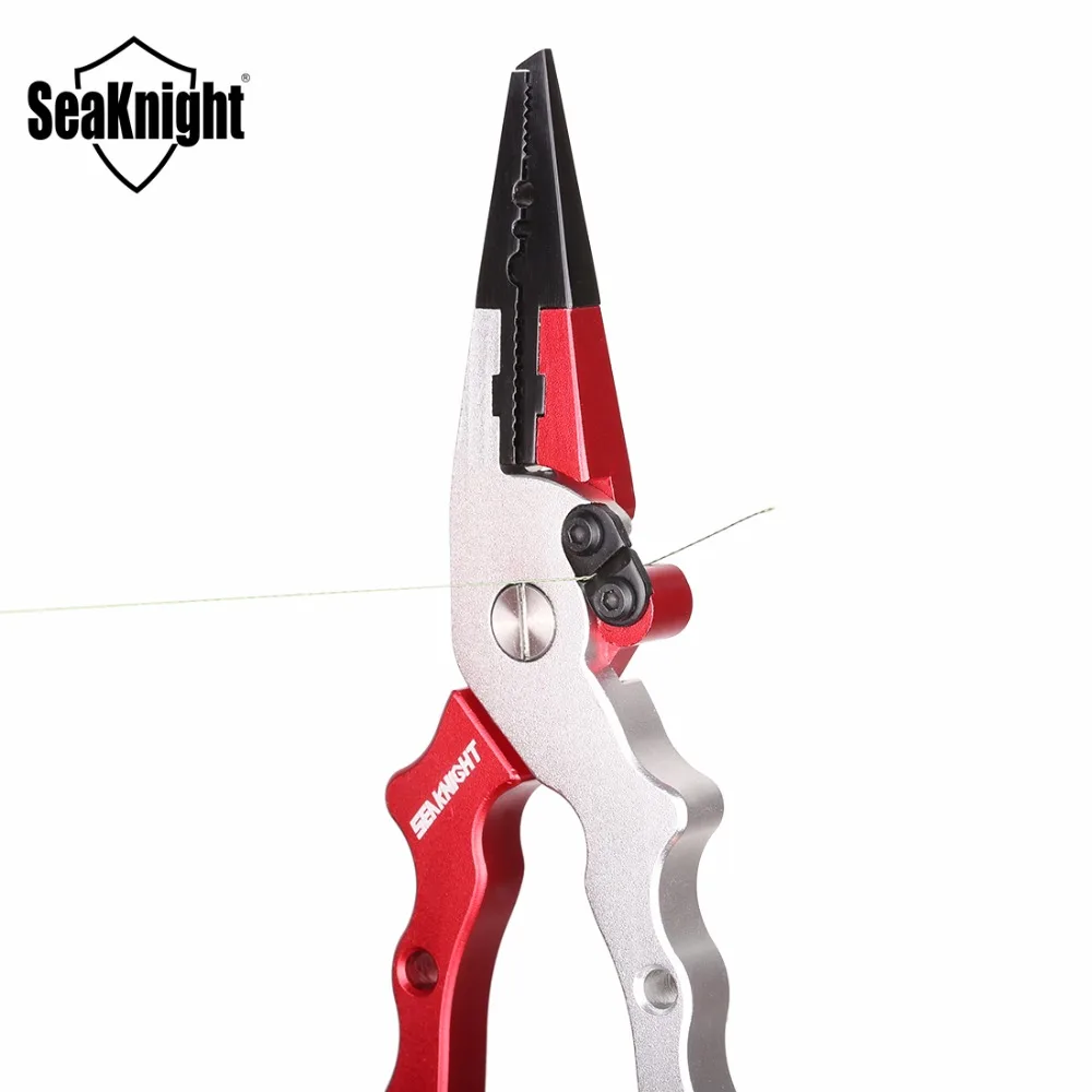 Seaknight SK004 рыболовные плоскогубцы из алюминиевого сплава + веревка для удержания 80