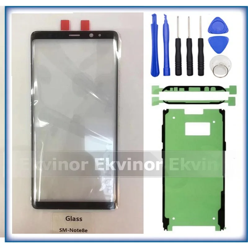Оригинальное стекло для Samsung Galaxy Note 8 N950 переднее сенсорный экран 6 3 дюйма верхняя