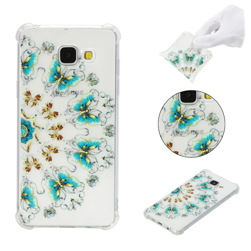Case Anti-fall TPU For fitted case Samsung A510 2016 Cat Stand Cover Flip Leather Book Holder |