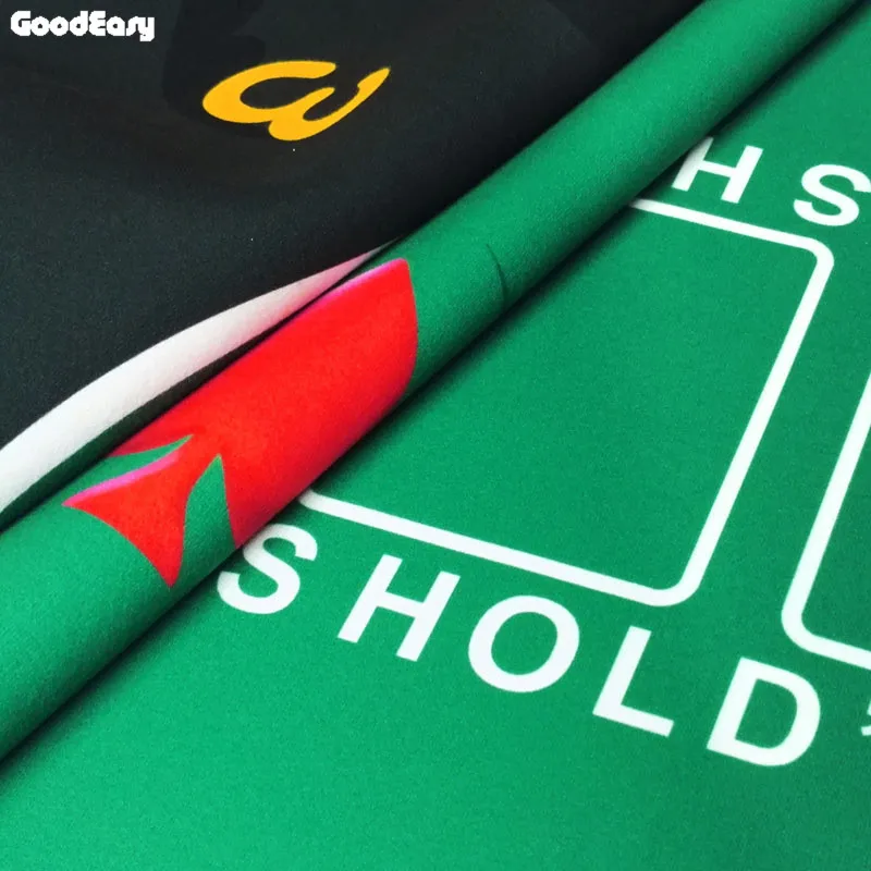 1 2 м зеленый Техасский Холдем покерная замшевая резиновая настольная скатерть