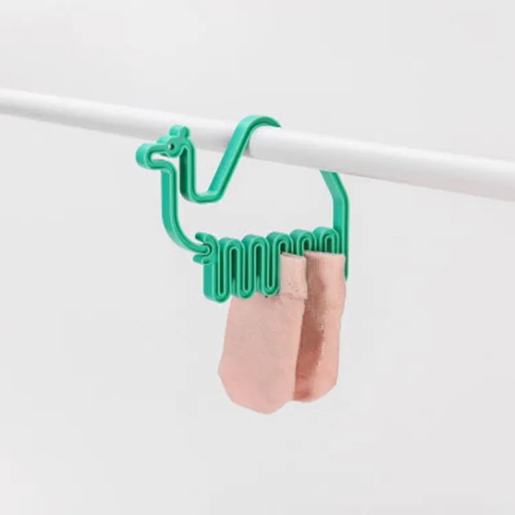 Детские Нескользящие вешалки в виде животных пластиковые для детской одежды