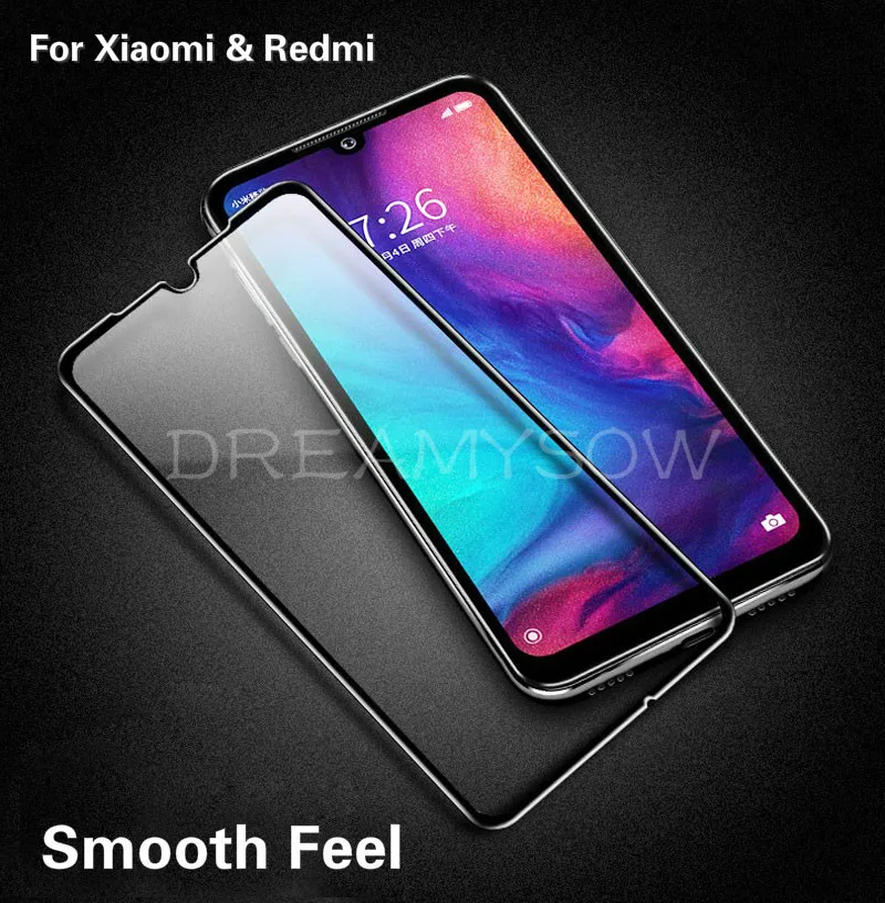 Защитное стекло закаленное 2.5D 9H для Xiaomi Redmi 7A/K20 Pro/Note 7/6 Pro/5/6A/Mi 9/8 Lite|Защитные стёкла