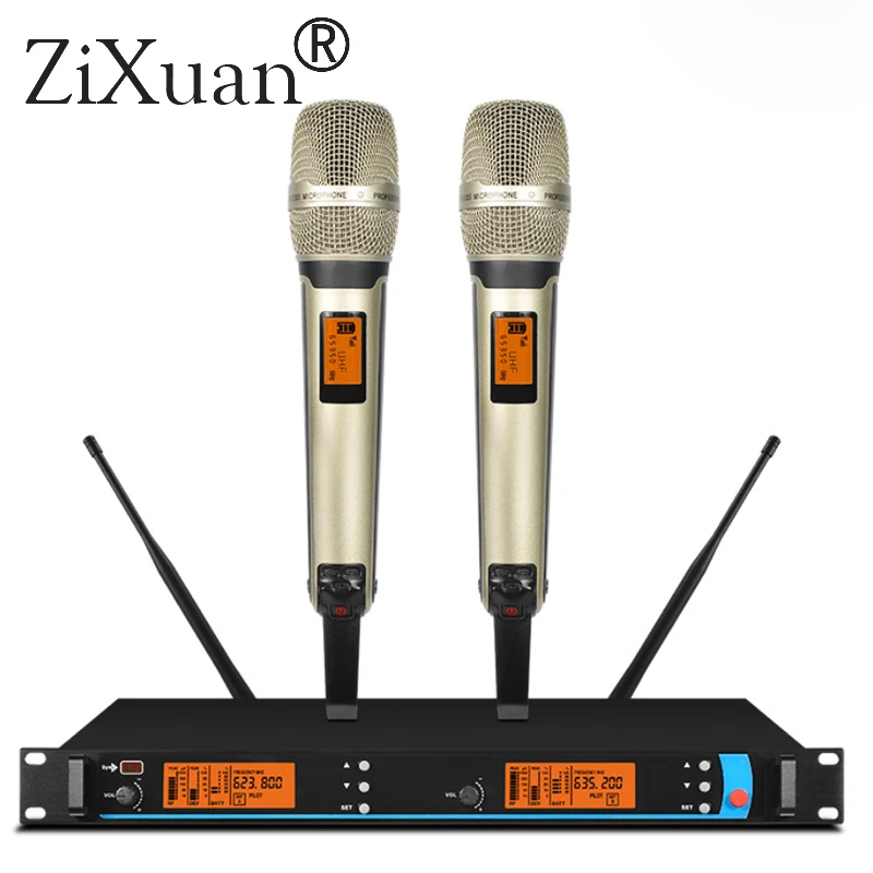 2019 Новинка ZX-6500 SP2-4709000 19 &quotстойки монтируемый UHF Беспроводной система микрофонов