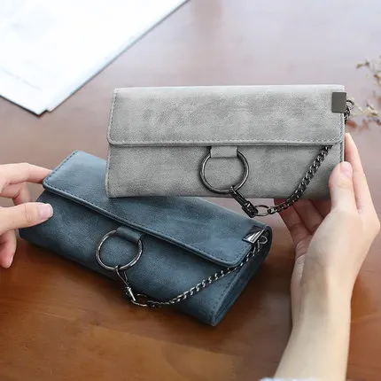 Long Clutch Phone Famous Designer Women Wallet Leather Purse Coin Holders Retro and Purses TFB86 | Багаж и сумки