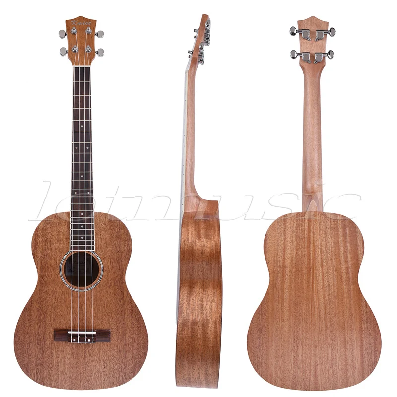 Kmise Гавайские гитары укулеле концертный из красного дерева Ukelele двойной саундхол 23 дюймов 18 ладов 4 струны Гавайские гитары